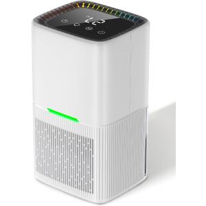 Dehumidifier, 60 OZ Water Tank, 500 sq.ft Quiet Dehumidifiers for Home Bedroom Bathroom Basement with Auto Shut Off, 7 Colors LED Light