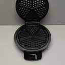 Mueller Heart 5 Waffle Maker, Norwegian Waffle Iron, Adjustable Browning Control & Nonstick, Cool Touch Handle, Easy to Clean, Small Kitchen Appliances