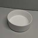 Havniva Non-Slip 8.2inch Ceramic Dog Food and Water Bowl for Large Breed Dogs, Pet Bowl for Replacement (Single Bowl, White)