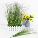 FOIMAS 12pcs Artificial Grass Plants,19.68" Faux Shrubs Wheat Grass Greenery Stems Fake Plants for Indoor Outdoor Home Decoration