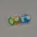 Amazon Brand - Mama Bear Glow-in-The-Dark Baby Pacifier, Stage 2 (6-12M), BPA Free, Assorted Colors, 4 Count (Pack of 2)