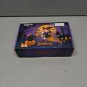 Black Cat Costume for Girls, Halloween Cat Costume Set with Light Up Tutu Skirt, Ears Headband Tail Gloves for Kids