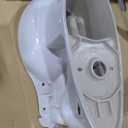 KOHLER K-3988-0 Wellworth Two-Piece Elongated Dual-Flush Toilet with Class Five Flush System and Left-Hand Trip Lever, White (-1)