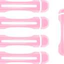 E-cowlboy Door Handle Inserts Cover Trim+Tailgate Handle Cover for 2018-2025 Jeep Wrangler JL JLU Sports Sahara Freedom Rubicon Unlimited Gladiator JT 2-Door & 4-Door Exterior Accessories (Pink 5PCS)