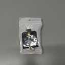 2 x Leather Keys Sleeve for Broken Car Key Loop Replacement - Cute Keychain Cover - Protector, Holder for Men & Women (Large-black03)