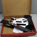 KYAYUGM Wii Guitar Compatible for Nintendo Wii, Supports for Guitar Hero and Rock Band Games. Rock Band 1 is Not Supported- White