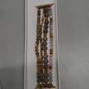 VISOOM Beaded Boho Bracelet Compatible for Apple Watch Band 42mm/44mm/45mm Series 9 8 7 SE Series 6/5/4 Women Fashion Cute Handmade Crystal Beads Stretchy Watch Strap for iWatch Bands Series 3/2/1 (Picasso Jasper)