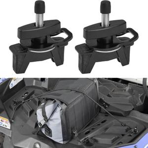 KEMIMOTO Expandable Anchor Mount, Tie Down Anchors Cargo Anchor Bed Tie Down Tab Kit Compatible with Can-Am Maverick, Defender, Sea-Doo, 2 PCS