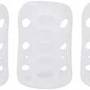 Garosa 3Pcs Silicone Sleeve Glass Milk Bottle Sleeve Silicone Wide Caliber Silicone Thermal Insulation Milk Bottle Cover Baby Supplies