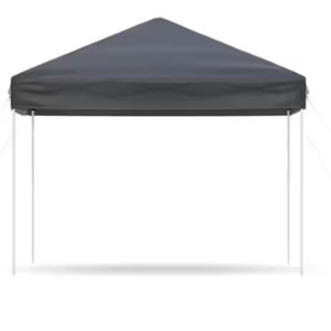 Garvee
10 ft. x 10 ft. Instant Pop Up Canopy Tent Sun Shelter in Black with Adjustable Height & Portable Bag