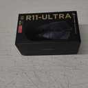 ATTACK SHARK R11 Ultra 8K Carbon Fiber Wireless Gaming Mouse with 42000 DPI-PAW3950 MAX Sensor-49g Lightweight, Nordic 52840 MCU Chip, Wired/ BT/ 2.4Ghz Programmable, RGB Coiled Cable for PC(Black Wave)