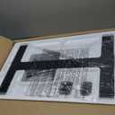 Adjustable Overbed Table with Wheels, Rolling Laptop Table, Pneumatic Adjustable Hospital Bedside& Home Use Bed Table, Mobile Standing Desk, Brown