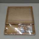 Wooden Wall Mounted Magazine Rack, Boho Style Wall File Organizer, File Holder For Entryway Living Room Kids room and Office, Magazine Holder, Hanging Mail Organizer (Brown)