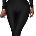 Women Sexy Off Shoulder Ruched Hollow Out Bodycon Long Pants Jumpsuit Romper Clubwear One Piece Outfits (Large, Black)