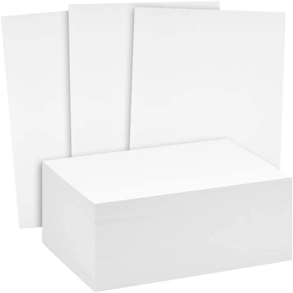 Reskid 100 Pack of Thick Heavyweight Index Cards on 80lb Card Stock - Perfect for Note-Taking, Studying, and Organization - Ideal for Classrooms, Office, and Home Use (5x7, 100, Count), White Reskid 100 Pack of Thick Heavyweight Index Cards on 80lb Card Stock - Perfect for Note-Taking, Studying, and Organization - Ideal for Classrooms, Office, and Home Use (5x7, 100, Count), White