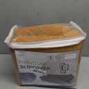 KEKUOU Stretch Sofa Cover Slipcover Couch Covers for 3 Cushion Couch Sofa pet Friendly (78"-94") Furniture Protector Sofa with Elastic Bottom for Kids,Dog, Jacquard Small Checked(Large,Golden)