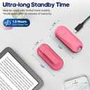DATAFY [Case-Friendly] Page Turner for Kindle Paperwhite Oasis Kobo eReaders, Camera Camcorder Remote Controls, Page Turner Clicker for ipad Tablets Reading Novels with Wrist Strap Storage Bag