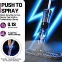 Electric Spray Mop Floor Cleaner with 2 Mopping Pads 720ml Bottle & Scraper 360 Swivel Head Lightweight Cordless Wet Dry Cleaner for Hardwood Floor Cleaning Laminate Tile Wood Vinyl & All Hard Floors