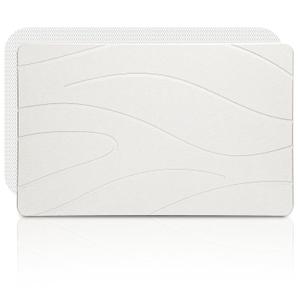 Extra Large Stone Bath Mat, 31.5 x 19.7 White Diatomaceous Earth Stone Shower Mat for Bathroom, Large Absorbent Bath Mats, Non-Slip Bathroom Floor Mat, Quick Dry, Easy to Clean