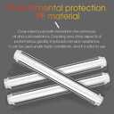600pcs Fiber Optic Heat Shrink tubing Long 60mm Fiber Optic Cable Protective Tube Double Steel Needle 304 Stainless Steel PE Transparent Bare Fiber Fusion tubing hot melt tubing Fiber Splice Sleeves