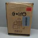 Coolife Luggage Set 3 Piece Luggage Set Carry On Suitcase Hardside Luggage with TSA Lock Spinner Wheels(White, 3 piece set (DB/TB/20))