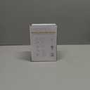 Tower Power Strips with Surge Protection, 6FT Flat Extension Cord with Multiple Outlets, 12 AC 4 USB Ports, Overload Protection Charging Station for Office Home Dorm Room Travel (White)