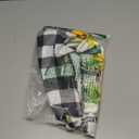 Sunflower Square Tablecloth 5252 Inch Black White Buffalo Check Farmhouse Table Cloth Small Square Tablecloths Indoor Outdoor Washable Wrinkle Free Stain Resistant Waterproof Fabric Table Cover