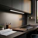 American Lighting LED Undercabinet Light, 32 Inch Kitchen Cabinet Task Fixture, 120V AC, 3000K, 90 CRI, 1160 Lumens, 20W, Dimmable, Dark Bronze, Energy Star Title 24, LUC2-32-30-DB (2 Pack)