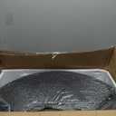 Fire Pit Surround Tabletop for Solo Stove Bonfire,Foldable Surround Table with Wheels for Safety & Easy Clean,42" Powder-Coated Steel Wood Burning Stove Surround Table Top,Accessories for Solo Stove