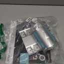 Better Living Aviva Shower Dispenser 2 Chamber, Wall Mount Shower Soap Dispenser for Bathroom Hotel Body Wash, Built-in Hooks, No Drill, Waterproof Shampoo Soap Dispenser, 2 x 11 oz, Satin Silver