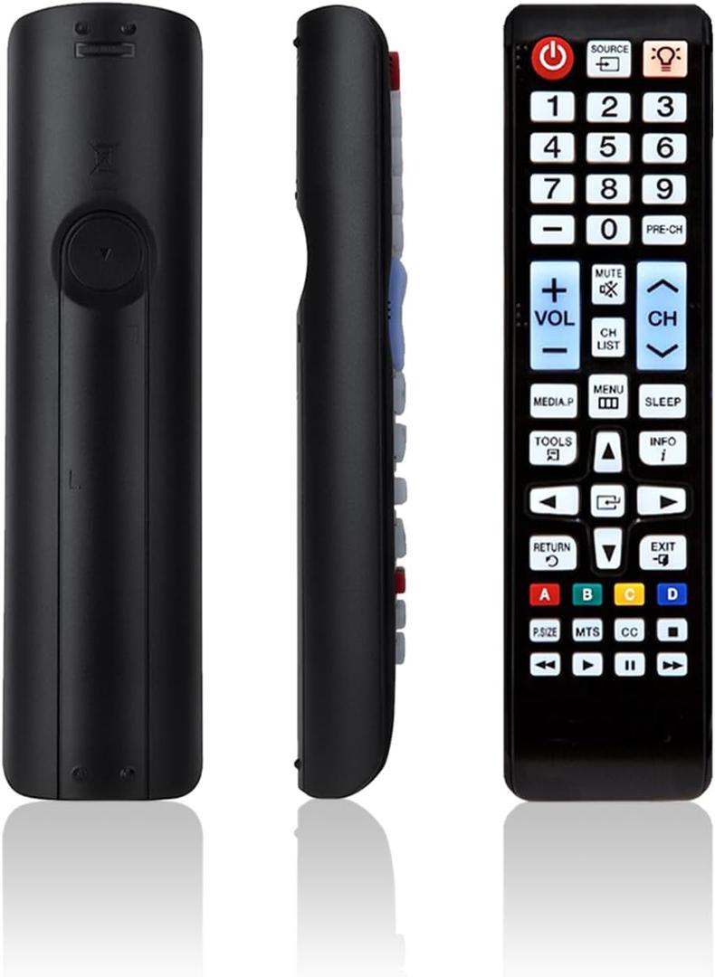 Remote Control for Samsung PN51F5300AFXZA UN32J4000EFXZA LT22B350ND/ZA UN32J4000AFXZA PN51F5300BFXZA PN51E450A1FXZA UN40EH6050FXZA UN40F5000AFXZA UN50EH6050FXZA UN40FH6030FXZA TV Replacement
