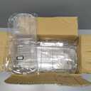 Neprock Shoe Slots Organizer for Closet,12 Pack Acrylic Shoe Stackers for A Pair of Shoes,3 Levels Adjustable Shoe Rack Storage Shoe Space Saver 50%(Clear, 12 Pack)