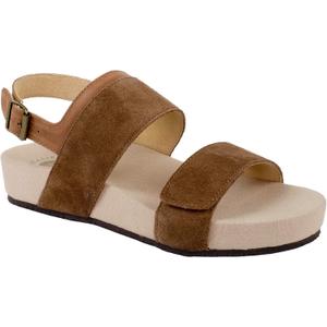 REVITALIGN Women's Adjustable Sandal Wedge (10, Brown)