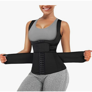 Eleady Waist Trainer Vest for Women Corset Trimmer Belt Slimming Body Shaper Tummy Control Cincher Workout Girdle 6XL