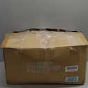 FUNNY FUZZY Dog Bed Orthopedic & Fluffy Dog Couch Bed, Corduroy Fleece Pet Beds Washable, Supportive Foam Pet Sofa Bed with Removable Zipper Cover - Snoozy Dream, White, XXL