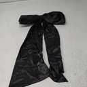 Bow Decor Large Bow for Room, Coquette Giant Ribbon Tie for Birthday Party Backdrop Wall Decor(Black,24 x 18 Inches)