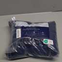 Duvet Cover King Size Set - Extra Soft King Duvet Cover 104" x 90" with 2 Pillow Shams - Hotel Luxury, Easy Care & Fade Free w/ Zipper Closures & Ties - All Season, Comfy and Breathable (Navy Blue)