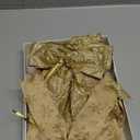 20 Pcs 6 Inch Christmas Bows, Gold Ribbon Bows for Xmas Tree Decor, Tie Bows Wreath Ornament, Wedding Party, Home Indoor Decorations Bulk