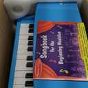 Melissa & Doug Learn-to-Play Piano with 25 Keys and Color-Coded Songbook - Blue
