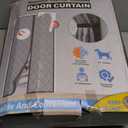 Magnetic Thermal Insulated Door Curtain, Fits Door Size 38" x 82",Durable Oxford Cloth&Thicken Polyester Fiber Fill, Efficient Temperature Control, Durable Construction, Soundproof and Windproof (Dark Gray)