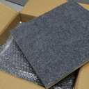 TNELTUEB 2 Pack Upgraded Dog Ramps for Stairs, Adjustable Stair ramp for Dogs,Portable Dog Stairs with Mat for Small Dogs and Cats, Non-Slip Pet Steps for Elderly or Injured Pets