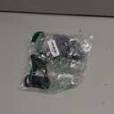 Mini RC Drift Car 1:64 Scale, Remote Control Car with LED Lights & 2-Speed Modes, 2.4GHz Stunt Drifting RC Toys with 4 Obstacles & Track Mat, Hobby Gift for Kids & Adults, Black