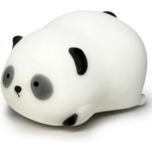 Squishy Panda Stress Balls for Kids (1PCS) Squishy Fidget Toys Stress Ball, Autism Sensory Toys Squishy Dough Ball, Squeeze Ball Stress Relief Toy Party Favors for Kids Easter Basket Stuffers