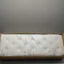 Storage Ottoman Bench with Storage White Bench for Bedroom End of Bed White Leather Bench