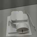 Orsong Bathroom Exhaust Fan 10" Panel Ultra Quiet without Light8x8 Mount, 110CFM, 4" Duct for Bathroom/Garage/Home (8in(Hole Size))