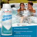 2 x POOLACC Calcium Hardness Increaser for Hot Tub Spa, Easy-to-Use Calcium Booster, Helps Prevent Corrosion, Spa Maintenance Chemicals, 18oz