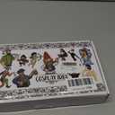 1920s Great Gatsby Dresses for Women, Roaring 20s Flapper Dresses for Women Sequin Fringe Set Costumes Accessories (Medium, Black Gold)