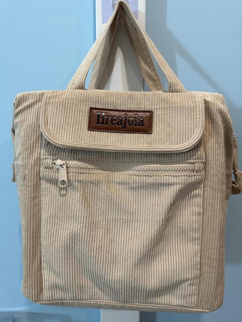 Large Lunch Box for Women Waterproof & Leakproof Lunch Tote Bags Reusable Thermal Cooler Bag for Work, Picnic, Travel or Daily Use (Brown)