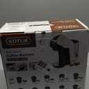 Hot&Cold brewing Single Serve Coffee Maker for K*eurig K*cup, Small Espresso Coffee Machine for D*olce G*usto/ N*es Original/ Ground Coffee/ 44mm ESE, adjustable TEMP&Water Volume, 1LRemovable Reservoir