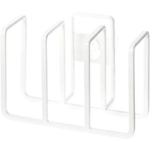 Yamazaki Home Plate 3 Sponge Holder - Steel Rack Organizer for Kitchen Sink - Steel